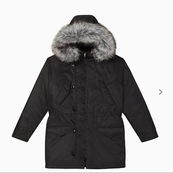 Calvin Klein Other - 🆕SOLD-MEN !!!Calvin Klein fur hooded parka